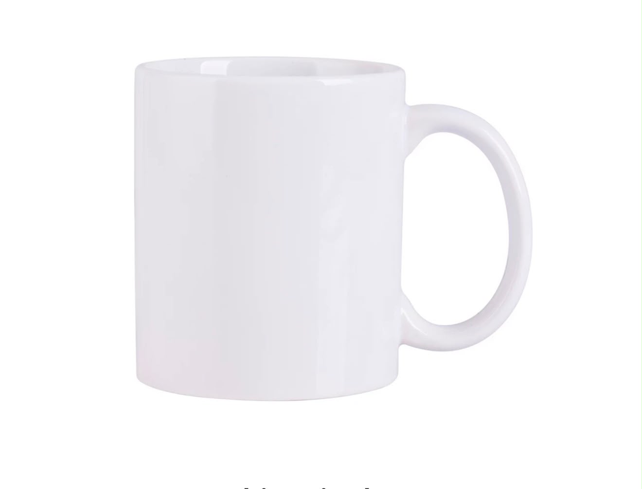White mug